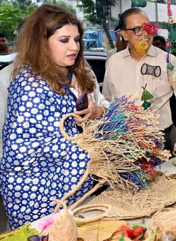 পাটের নতুন বাজার ও বৈশ্বিক সরবরাহ শৃঙ্খলে প্রবেশে জোর শামা ওবায়েদের